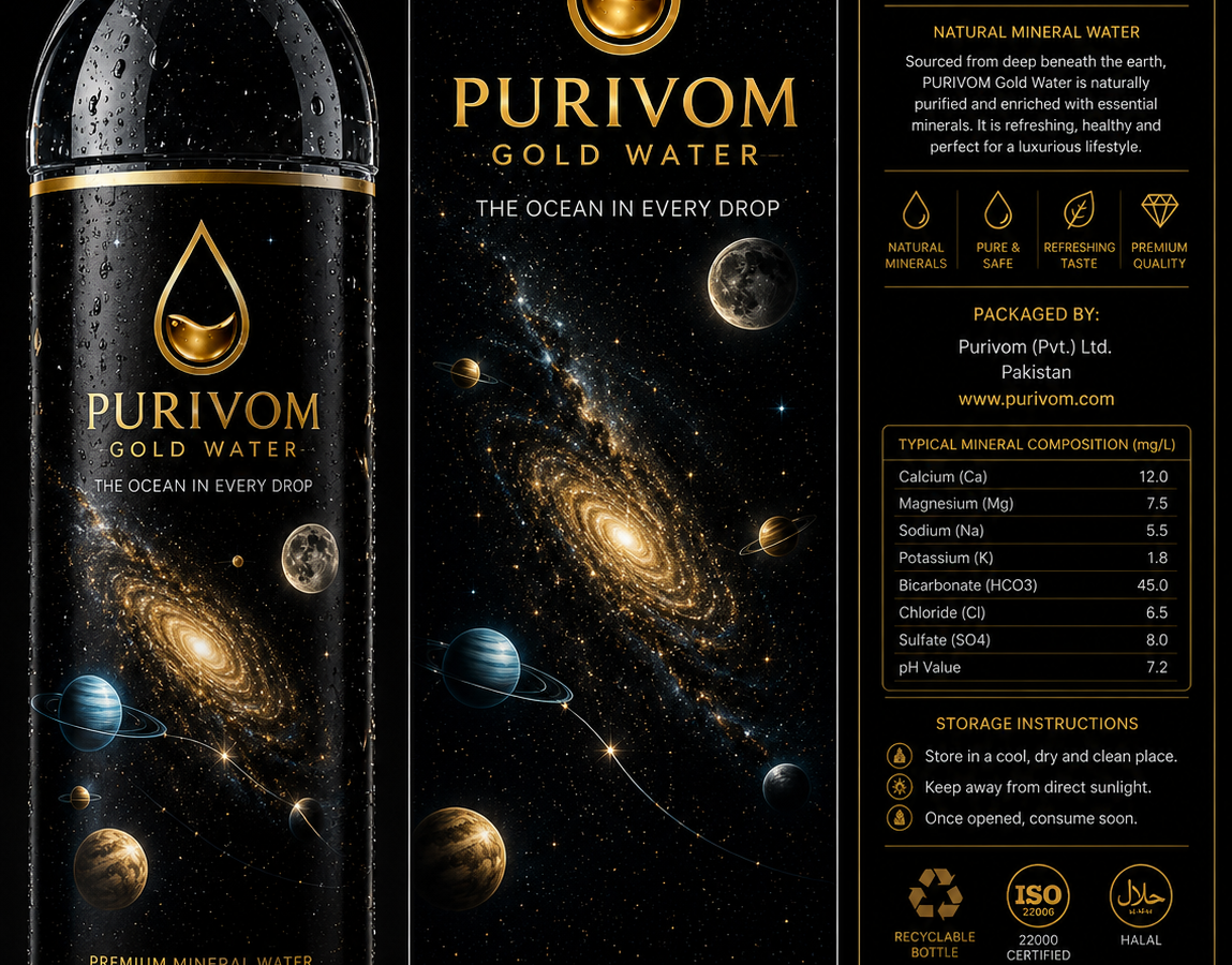 Gold Water 500 ML
