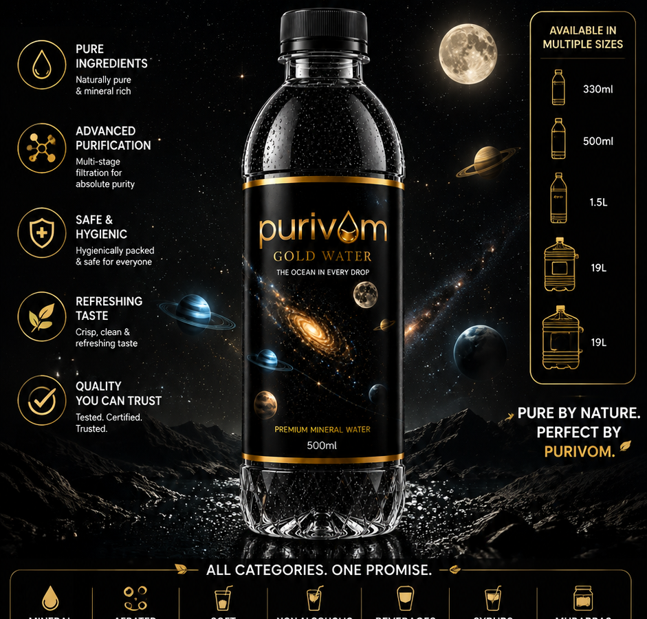 PURIVOM Gold Water